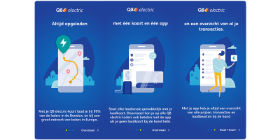 Open de Q8 electric app