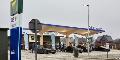 McDonald’s a un point de recharge Q8 electric