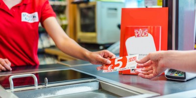 Betalen met je Delhaize €5 cheque